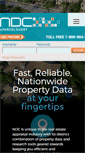 Mobile Screenshot of ndcdata.com